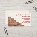 Buscar brick tarjetas de visita Piedra