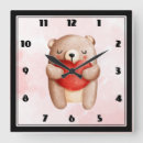 Buscar amor la amistad relojes de pared Día de san valentín