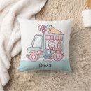 Buscar cono de helado cojines Chica