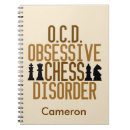 Buscar ajedrez cuadernos Jugador de ajedrez