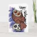 Buscar samhain tarjetas Búho