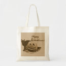 Buscar gato feliz bolsos Calabaza