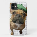 Buscar bulldog francés iphone fundas Antigüedades