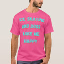 Buscar patinaje artístico es mi vida camisetas Patinador de rodillos