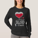 Buscar donación de sangre camisetas Orgulloso