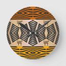 Buscar étnico relojes de pared Elegante