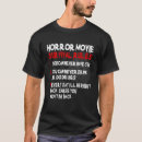 Buscar horror camisetas Película