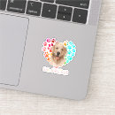 Buscar raza del perro corazon pegatinas Corazón