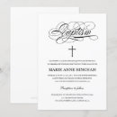 Buscar tradicional invitaciones para bautizos Elegante
