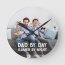 Buscar día del padre relojes de pared Papa