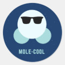 Buscar molécula química pegatinas Divertido