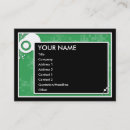 Buscar esquema tarjetas de visita General y unisex
