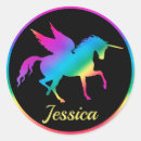Buscar silueta de hadas pegatinas Unicornio