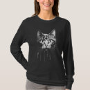 Buscar gato oculto camisetas Satánico