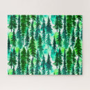 Buscar pinos puzzles Acuarela