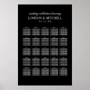 Buscar boda distribucion asientos Negro y blanco