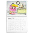 Buscar dibujo animado divertido calendarios Lindo