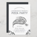 Buscar vintage invitaciones Negro y blanco