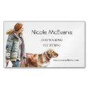 Buscar pet care tarjetas de visita Moderno