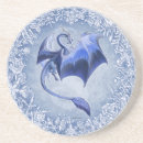 Buscar dragones azules posavasos Fantasía