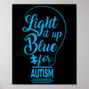 Buscar autístico posters Conciencia del autismo