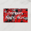 Buscar apenada tarjetas de visita Grunge