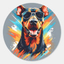Buscar doberman pinscher pegatinas Animal