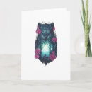 Buscar lobos tarjetas Salvaje