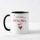 Buscar propuesta de matrimonio tazas General y unisex