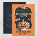 Buscar reunión invitaciones de halloween Moderno