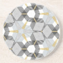 Buscar hexagonal posavasos Patrón