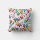 Buscar globos coloridos cojines Cumpleaños