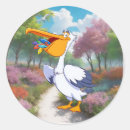 Buscar pelícano pegatinas Ave marina