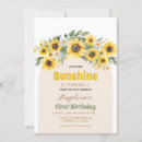 Buscar sol invitaciones de cumpleaños Eres mi sol