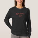 Buscar disléxico camisetas De