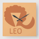 Buscar zodiaco relojes de pared Leo