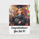 Buscar divertida tarjetas de graduacion Para ella