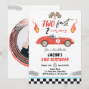 Buscar carros invitaciones De coche de carreras