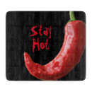 Buscar pimientos picantes tablas cortar Rojo