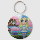 Buscar cheshire redondeados llaveros Alice en wonderland