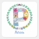 Buscar p inicial pegatinas Para ella