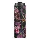 Buscar cráneo humano tazas Floral