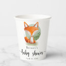 Buscar zorro papel vasos Bosque