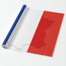 Buscar bandera francia de papel de regalo Azul