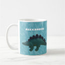 Buscar dinosaurio azul tazas Para niños