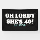 Buscar fiesta de cumpleaños lonas Para ella