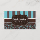 Buscar sweets tarjetas de visita Bakery