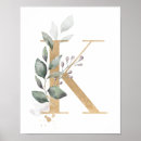 Buscar mayúsculas posters Monograma