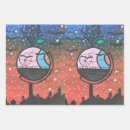 Buscar mágico papel de regalo Noche