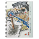 Buscar policía libretas Detective